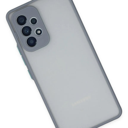 Samsung Galaxy A53 5G Montreal Silikon Kapak Kılıf - Gri 2