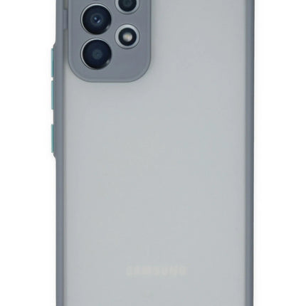 Samsung Galaxy A53 5G Montreal Silikon Kapak Kılıf - Gri