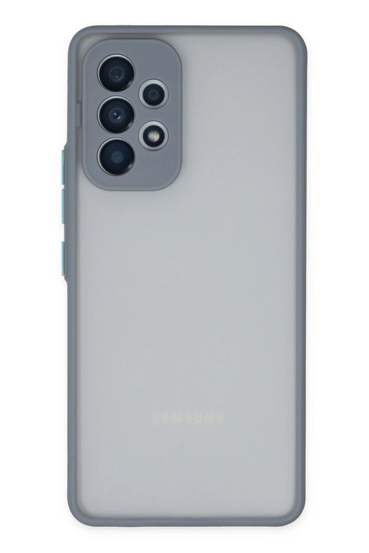 Samsung Galaxy A53 5G Montreal Silikon Kapak Kılıf - Gri