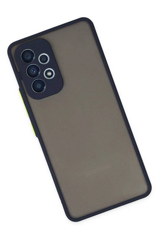 Samsung Galaxy A53 5G Montreal Silikon Kapak Kılıf - Lacivert 2