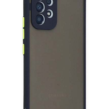 Samsung Galaxy A53 5G Montreal Silikon Kapak Kılıf - Lacivert 3