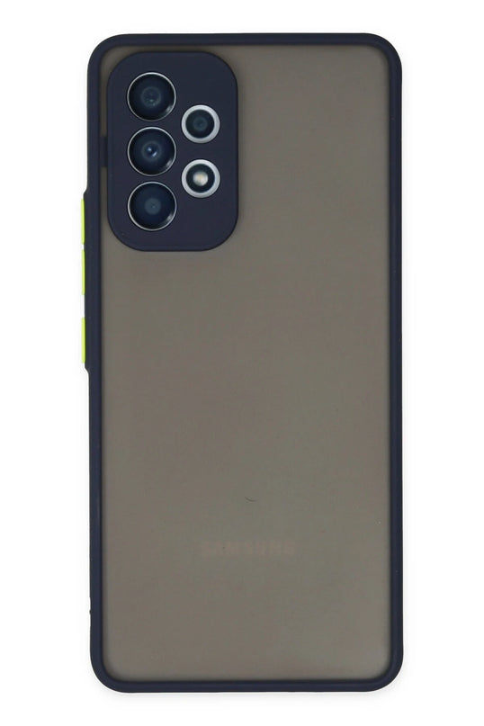 Samsung Galaxy A53 5G Montreal Silikon Kapak Kılıf - Lacivert