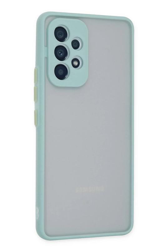 Samsung Galaxy A53 5G Montreal Silikon Kapak Kılıf - Turkuaz 3