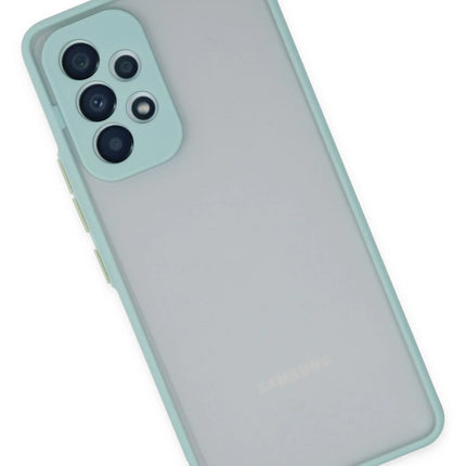 Samsung Galaxy A53 5G Montreal Silikon Kapak Kılıf - Turkuaz 2