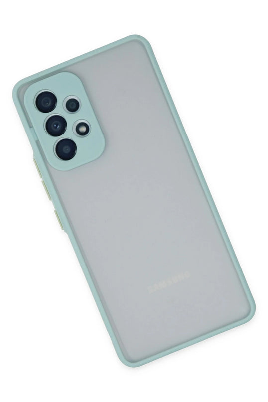 Samsung Galaxy A53 5G Montreal Silikon Kapak Kılıf - Turkuaz 2