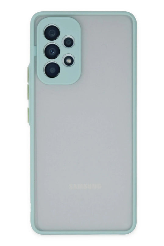 Samsung Galaxy A53 5G Montreal Silikon Kapak Kılıf - Turkuaz
