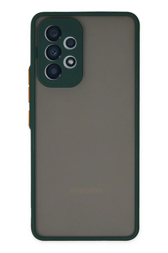 Samsung Galaxy A53 5G Montreal Silikon Kapak Kılıf - Yeşil