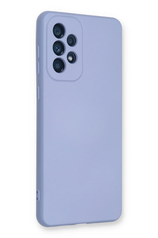 Samsung Galaxy A53 5G Nano içi Kadife Silikon Kılıf - Lila 2