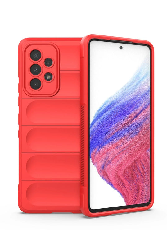 Samsung Galaxy A53 5G Optimum Silikon Kılıf - Kırmızı