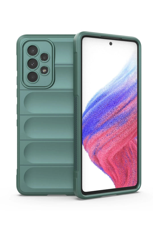 Samsung Galaxy A53 5G Optimum Silikon Kılıf - Koyu Yeşil