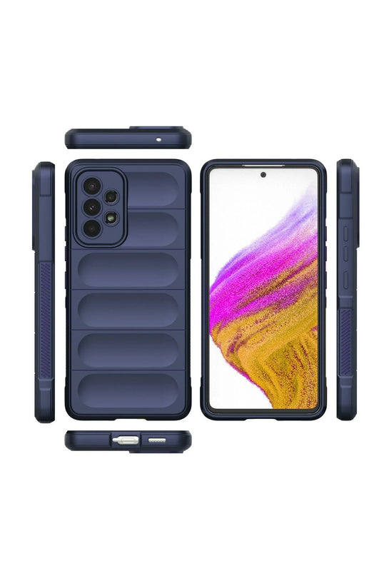 Samsung Galaxy A53 5G Optimum Silikon Kılıf - Lacivert 3