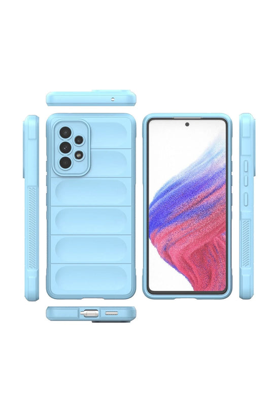 Samsung Galaxy A53 5G Optimum Silikon Kılıf - Sky Blue 3