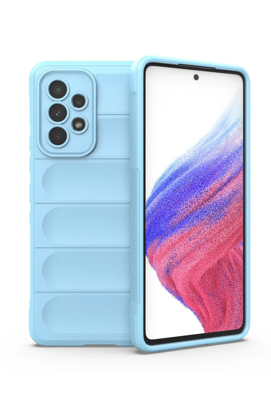 Samsung Galaxy A53 5G Optimum Silikon Kılıf - Sky Blue