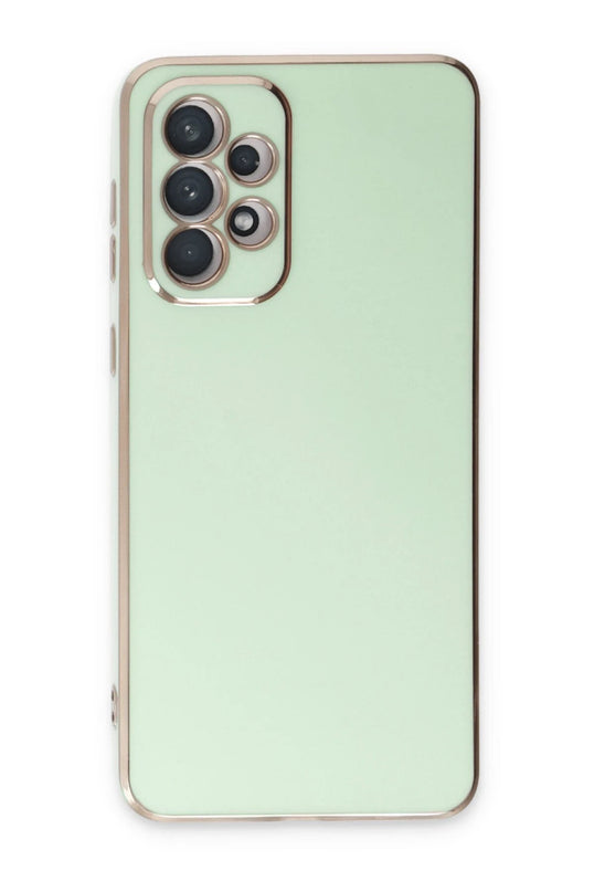 Samsung Galaxy A53 5G Volet Silikon Kılıf - Açık Yeşil 2