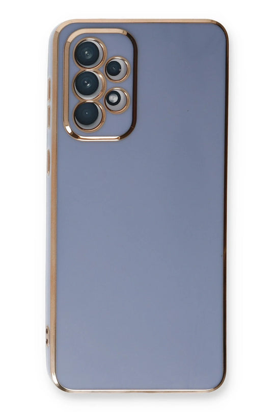 Samsung Galaxy A53 5G Volet Silikon Kılıf - Mavi 2
