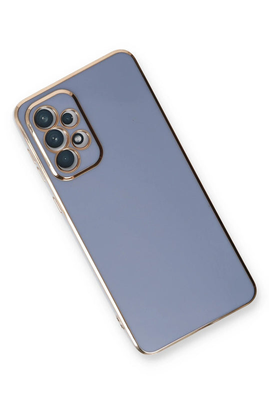 Samsung Galaxy A53 5G Volet Silikon Kılıf - Mavi 3