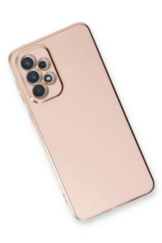 Samsung Galaxy A53 5G Volet Silikon Kılıf - Pembe 3