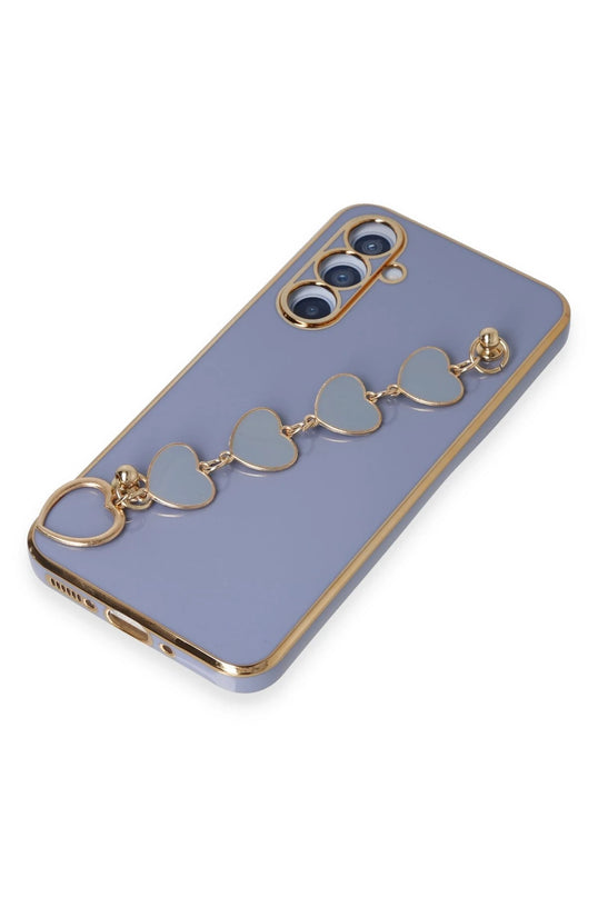 Samsung Galaxy A54 5G Esila Silikon Kılıf - Gri 4