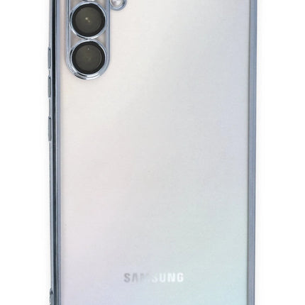 Samsung Galaxy A54 5G Razer Lensli Silikon Kılıf - Açık Mavi 2