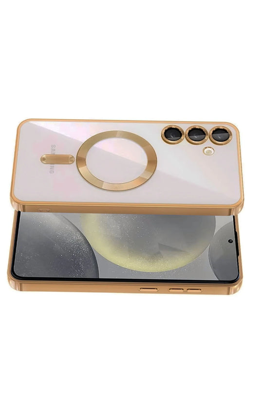 Samsung Galaxy A54 5G Kross Magneticsafe Kapak Kılıf - Çöl Titanyum 3