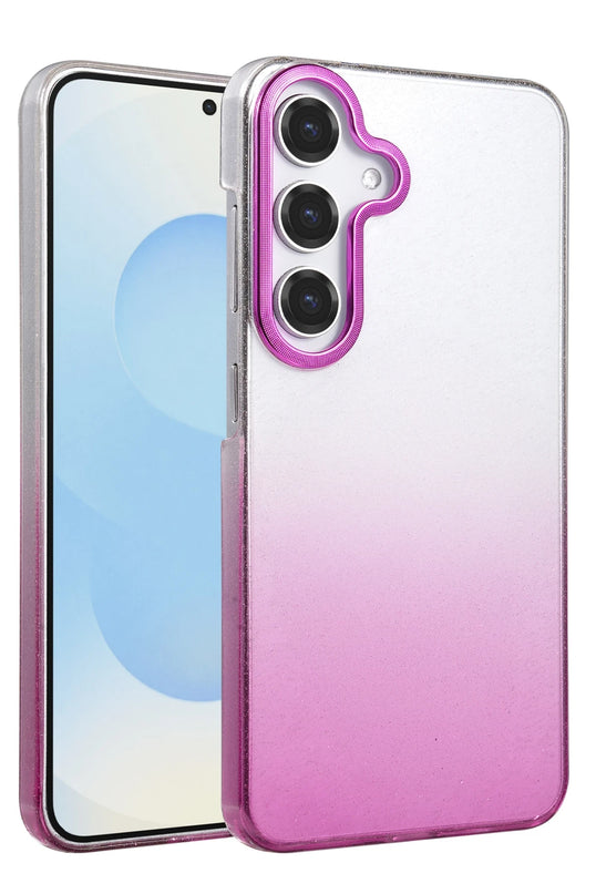 Samsung Galaxy A55 5G Glossy Kapak Kılıf - Mor