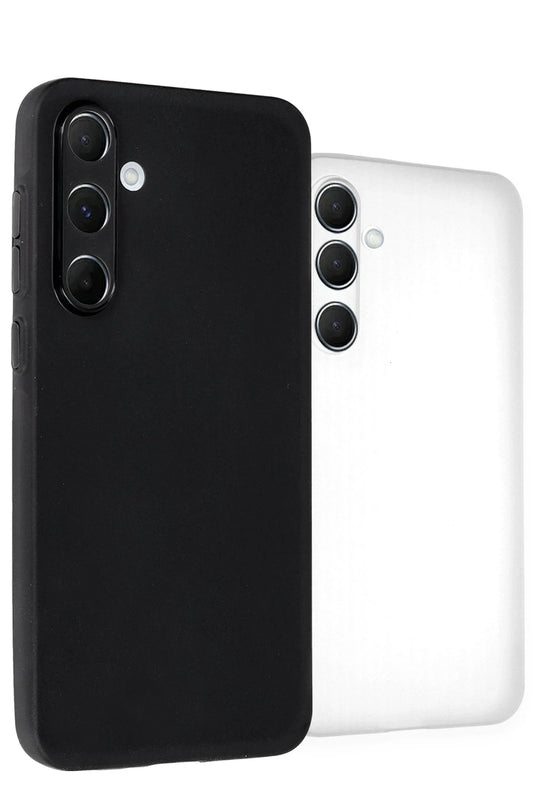 Samsung Galaxy A55 5G Puma Silikon Kılıf - Siyah 2