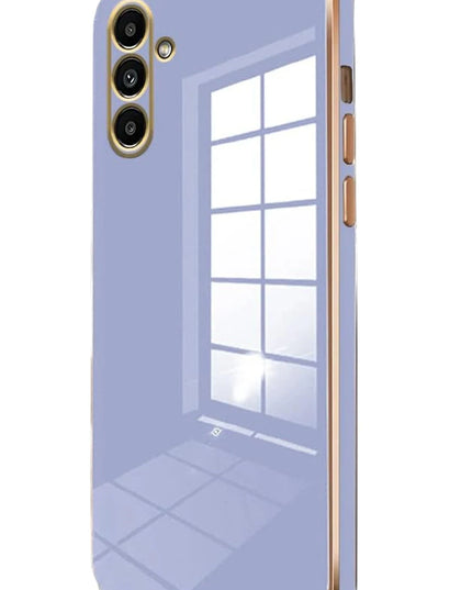 Samsung Galaxy A55 5G Volet Silikon Kılıf - Mavi
