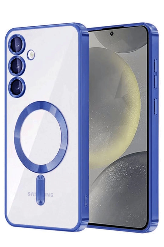 Samsung Galaxy A55 5G Kross Magneticsafe Kapak Kılıf - Lacivert