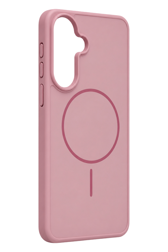 Samsung Galaxy A56 Azus Magsafe Kapak Kılıf - Pembe