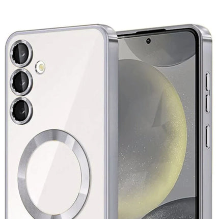 Samsung Galaxy A56 Kross Magneticsafe Kapak Kılıf - Gümüş 2