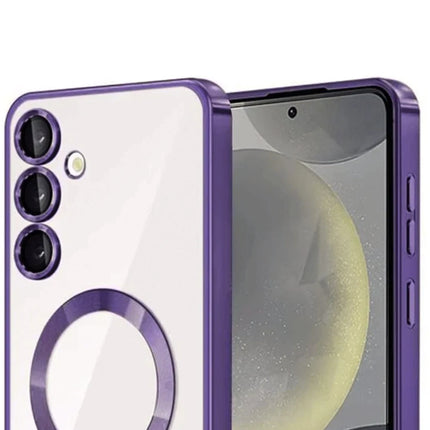 Samsung Galaxy A56 Kross Magneticsafe Kapak Kılıf - Mor 2