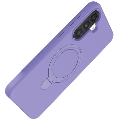 Samsung Galaxy A56 Regal Magsafe Standlı Kapak Kılıf - Lila 4