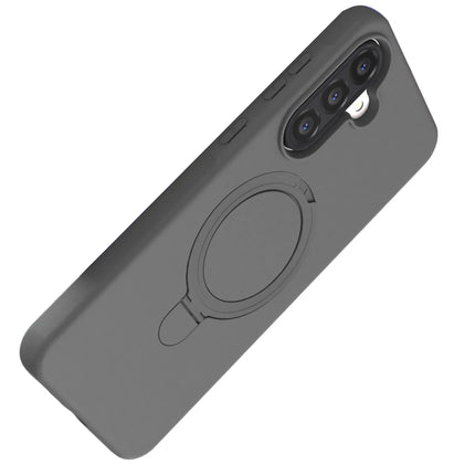 Samsung Galaxy A56 Regal Magsafe Standlı Kapak Kılıf - Titan Gri 4