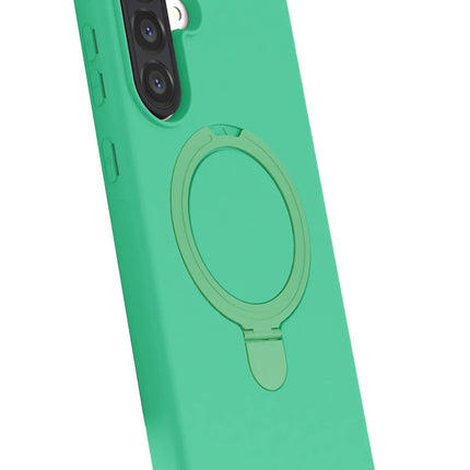 Samsung Galaxy A56 Regal Magsafe Standlı Kapak Kılıf - Yeşil 3