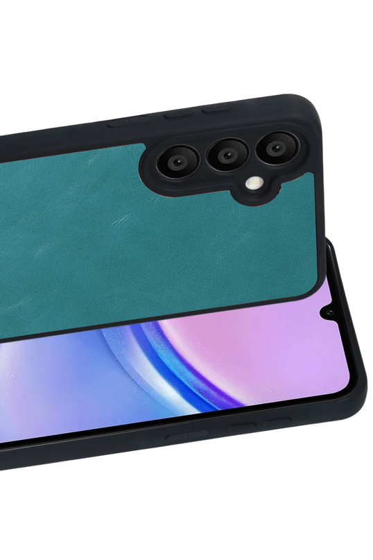 Samsung Galaxy A57 5G Aras Deri Kapak Kılıf - Açık Yeşil 2