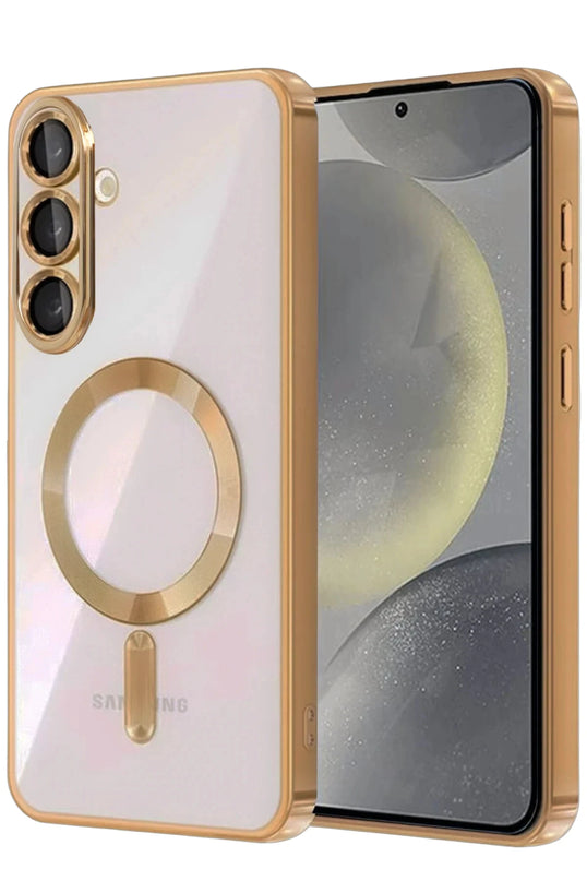 Samsung Galaxy A57 5G Kross Magneticsafe Kapak Kılıf - Çöl Titanyum