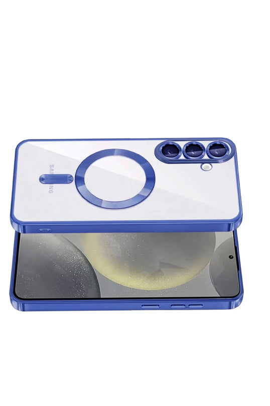 Samsung Galaxy A57 5G Kross Magneticsafe Kapak Kılıf - Lacivert 3