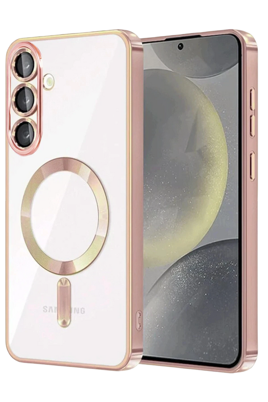 Samsung Galaxy A57 5G Kross Magneticsafe Kapak Kılıf - Rose