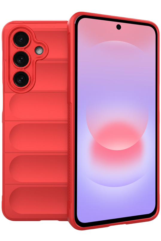 Samsung Galaxy A57 5G Optimum Silikon Kılıf - Kırmızı