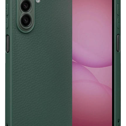 Samsung Galaxy A57 5G Thermax Silikon Kılıf - Koyu Yeşil