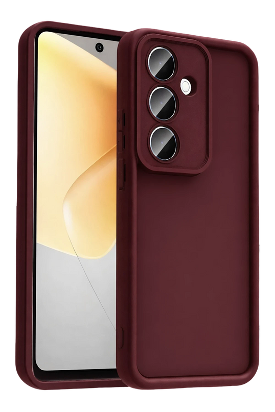 Samsung Galaxy A57 5G Viera Silikon Kılıf - Bordo