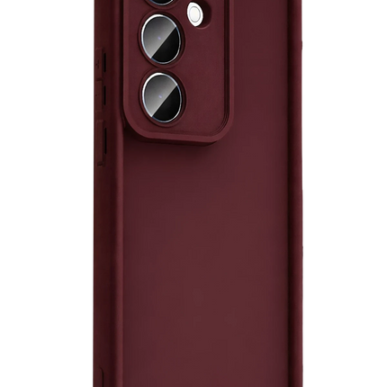 Samsung Galaxy A57 5G Viera Silikon Kılıf - Bordo 3