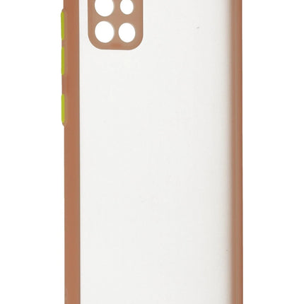 Samsung Galaxy A71 Montreal Silikon Kapak Kılıf - Pembe 3