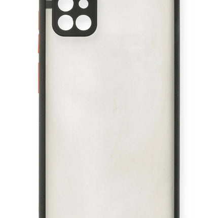 Samsung Galaxy A71 Montreal Silikon Kapak Kılıf - Siyah 2