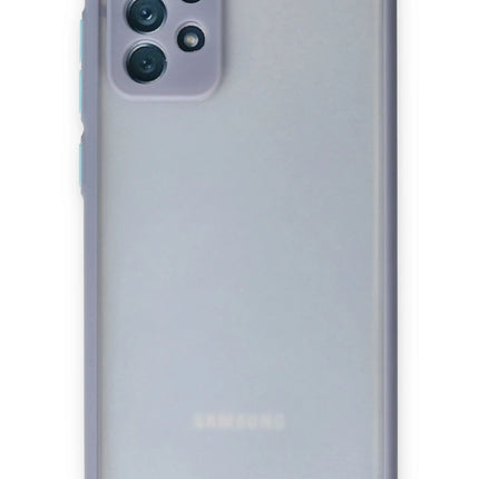 Samsung Galaxy A72 Montreal Silikon Kapak Kılıf - Gri