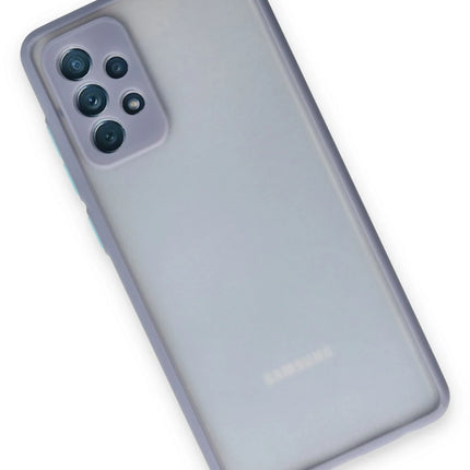 Samsung Galaxy A72 Montreal Silikon Kapak Kılıf - Gri 2