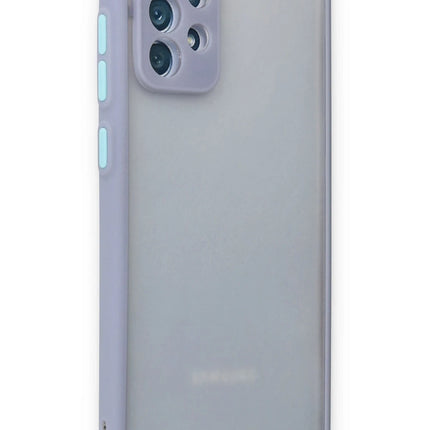 Samsung Galaxy A72 Montreal Silikon Kapak Kılıf - Gri 3