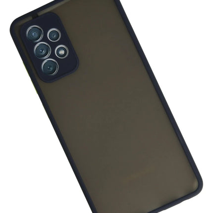 Samsung Galaxy A72 Montreal Silikon Kapak Kılıf - Lacivert 3