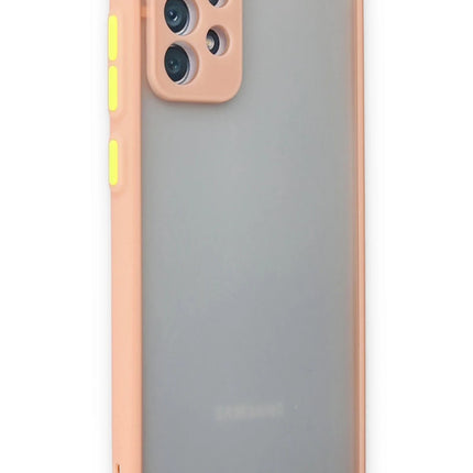 Samsung Galaxy A72 Montreal Silikon Kapak Kılıf - Pembe 3