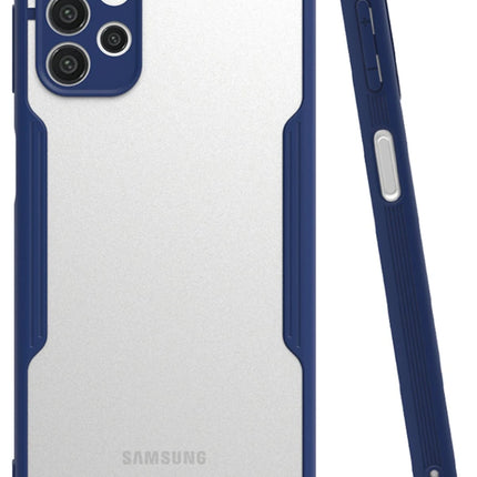 Samsung Galaxy A72 Platin Silikon Kılıf - Lacivert
